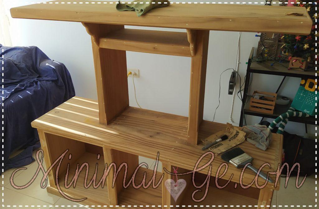 Mueble listo para pintar