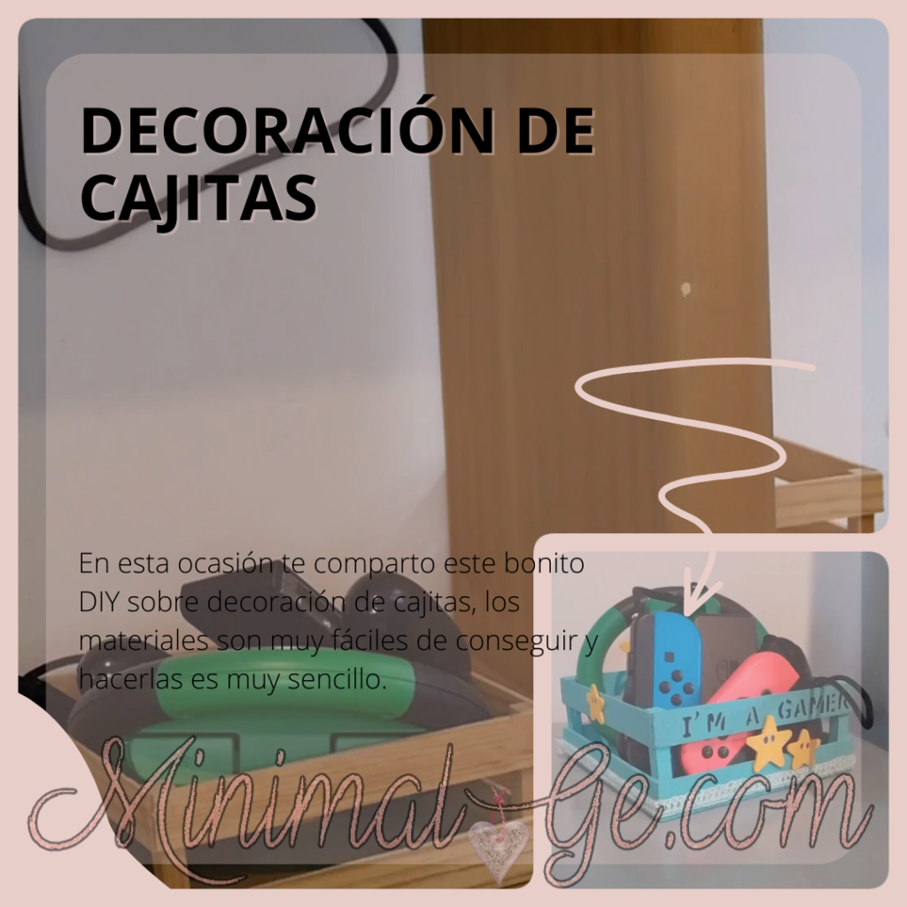 Decoración de cajitas